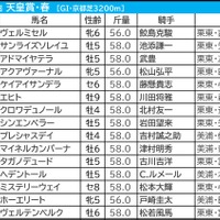 【天皇賞春／枠順】人気サイドは枠の影響なし　伏兵なら馬券内率60％超の“内の先行馬”と“外の差し馬”