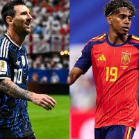 「神のみぞ知る」メッシ、スペインとの決勝戦に向けてメッセージ　バルサの後輩、ヤマルとの新旧GOAT対決に注目【北中米W杯】