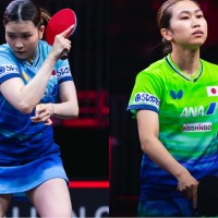 日本女子が誇る“カットマン”橋本帆乃香＆佐藤瞳のラリーに熱視線　仏21歳と激闘の一戦は「まるで映画のような試合」【WTTサン・ジョゼ・ドス・カンポス】