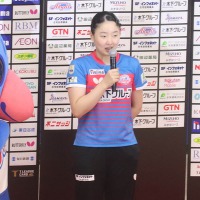張本美和が明かした“推しアスリート”と対面熱望の思い「プレーが見ていてかっこいい」　ロス五輪懸けて戦う代表へ期待【Tリーグ】