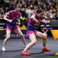 張本美和、早田ひな組、中国最強ペアから1ゲーム奪取も敗戦　“みわひな”ペアはアジア大会の雪辱ならず準優勝【チャイナスマッシュ2026】