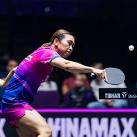 佐藤瞳、初出場のカットマンが心境語る「周りはレベルの高い選手しかいない」　大会公式もラリーに熱視線「詩のようなプレー」【WTTチャンピオンズモンペリエ】