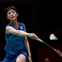 フランスOPで負傷棄権した宮崎友花「前髪ぱっつん」で元気な姿　リーグ開幕戦を控えて秋田入り、なまはげと記念写真も【バドミントン】