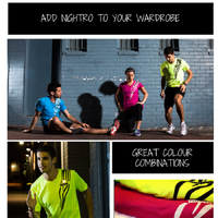 夜のスポーツを楽しむ人のためにLED装着「NIGHTRO ATHLETIC」オーストラリア・シドニー 画像