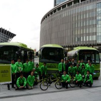 自転車、バス、駐車場の連動サービスイベント開催 画像