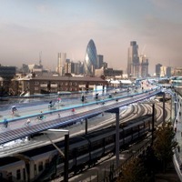 ロンドンで自転車専用道「SkyCycleネットワーク」の提案 画像