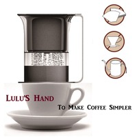 紙フィルターを使わないコーヒー「Lulu's Hand」　台湾 画像