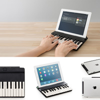 iPadケースになるワイヤレス音楽キーボード、クリエイターへの提案 画像