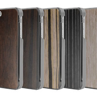 リンクス、iPhone5/5S対応のICカードケース「IC－COVER Wood」発売 画像