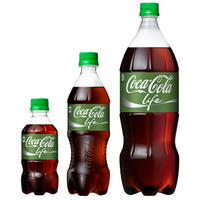 緑のコカ・コーラ…自然派の大人向け「コカ・コーラ ライフ」が3月9日発売