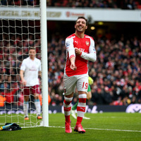 ARSENAL v ASTON VILLA（c）Getty Images