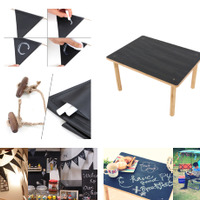 ドッペルギャンガー、黒板素材の「書ける」フラッグとテーブルを発売