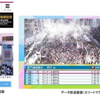 【東京マラソン15】全完走者のフィニッシュシーンの動画を無料でライブ配信　