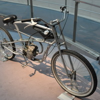 モーター+ペダルの「モペッド」、際立つ手作り感…東京サイクルデザイン専門学校卒業制作展 画像
