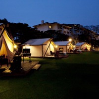 高級なカバナスタイルのテントで楽しむアウトドア、韓国・済州新羅ホテルの体験プログラム 画像