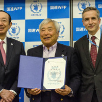 3度のエベレスト登頂、冒険家・三浦雄一郎さんが国連WFP協会親善大使に任命 画像