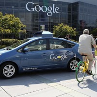 米Googleの自動運転自動車のテストカー（2012年）