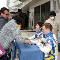 SUPER GT メーカー合同テストの様子