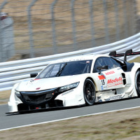 SUPER GT メーカー合同テストの様子