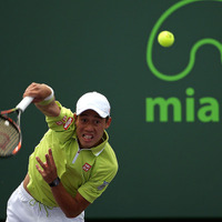 【テニス】錦織がトロイツキを63分で破り、ベスト16進出…マイアミ・オープン 画像
