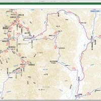 「ヤマケイアルペンガイド」掲載の登山コースと地図が無料公開…合計540コース