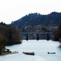 日光市小佐越付近の鬼怒川