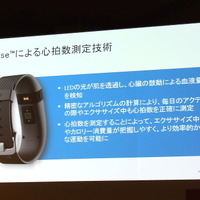 Fitbit Charge HR 発表会