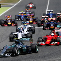 2015F1スペインGP決勝の様子