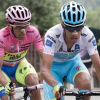 2015年ジロ・デ・イタリア第9ステージ、アルベルト・コンタドールとファビオ・アール