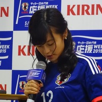 サッカー日本代表応援WEEK2015イベント記者会見