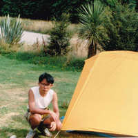 テントなどキャンプ道具はニュージーランドで調達。その無計画ぶりにはあきれるばかり