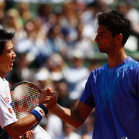 錦織圭対トマス・ベルッチ（2015年5月27日）