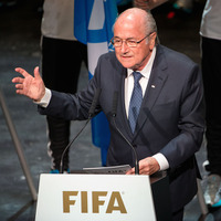 FIFAのゼップ・ブラッター会長 参考画像（2015年5月28日）