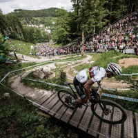 2015年UCI MTBワールドカップ・クロスカントリー第2戦ドイツ男子、ジュリアン・アブサロンが優勝