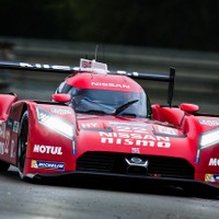 ルマンを走る「Nissan GT-R LM NISMO」。