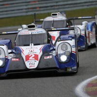 トヨタは悲願のルマン初制覇を目指す（TOYOTA TS040 HYBRID）。