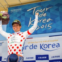 山本元喜がツール・ド・韓国第1ステージで逃げて山岳賞を獲得 画像