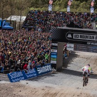 2015年UCI MTBワールドカップ・ダウンヒル第2戦イギリス・フォートワース男子、グレッグ・ミナーが優勝