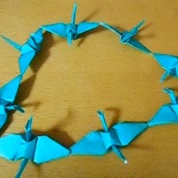 折り紙の技術がすばらしい！八連鶴を折ってみた…ニコニコ動画