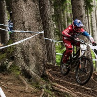 2015年UCI MTBワールドカップ・ダウンヒル第3戦オーストリア・レオガング男子、アーロン・グウィンが優勝