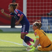 サッカーの女子W杯準決勝 日本対イングランド（2015年7月1日）（c）Getty Images