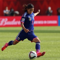 サッカーの女子W杯準決勝 日本対イングランド（2015年7月1日）（c）Getty Images