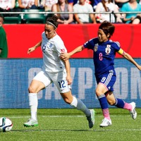 サッカーの女子W杯準決勝 日本対イングランド（2015年7月1日）（c）Getty Images