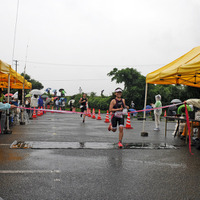 レイクハマナ・トライアスロンでちゃりん娘リーダーAyuが女子総合優勝