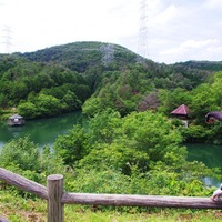 井出町の観光名所。京阪奈のオアシスとも呼ばれる大正池