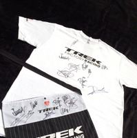【自転車】トレック、ツール・ド・フランス出場メンバーのサイン入りアイテムプレゼント 画像