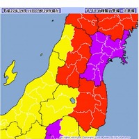 【大雨情報】宮城県に大雨特別警報…仙台市などで臨時休校 画像