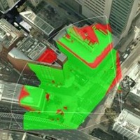 都内の3次元空間写真データを提供開始…カメラ5台による航空写真を駆使 画像