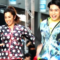 中村アンと平成ノブシコブシ・吉村、ランニングバトル!リーボック 画像
