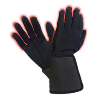 10秒で暖まるヒーター内蔵薄型手袋「ヒートハンズ」 画像